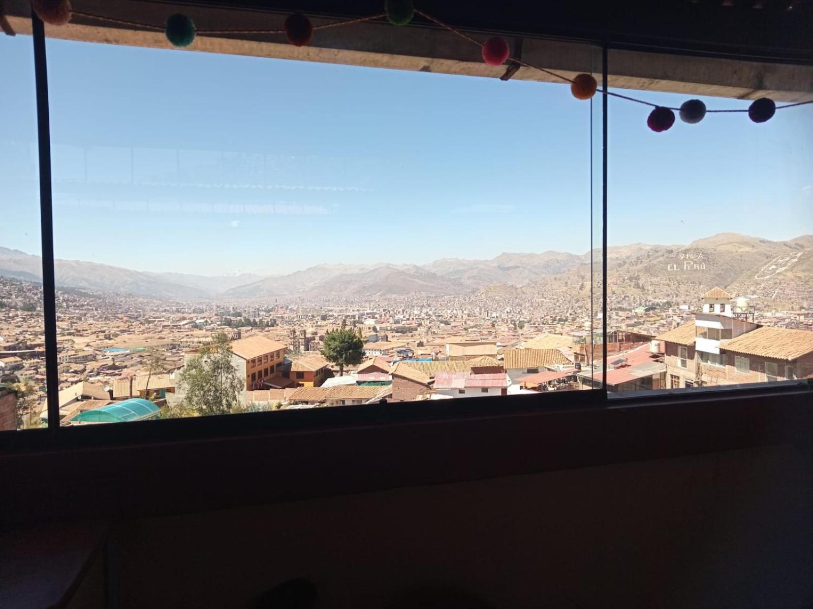 קוסקו Hostal Con Vista A La Ciudad Santa Ana מראה חיצוני תמונה