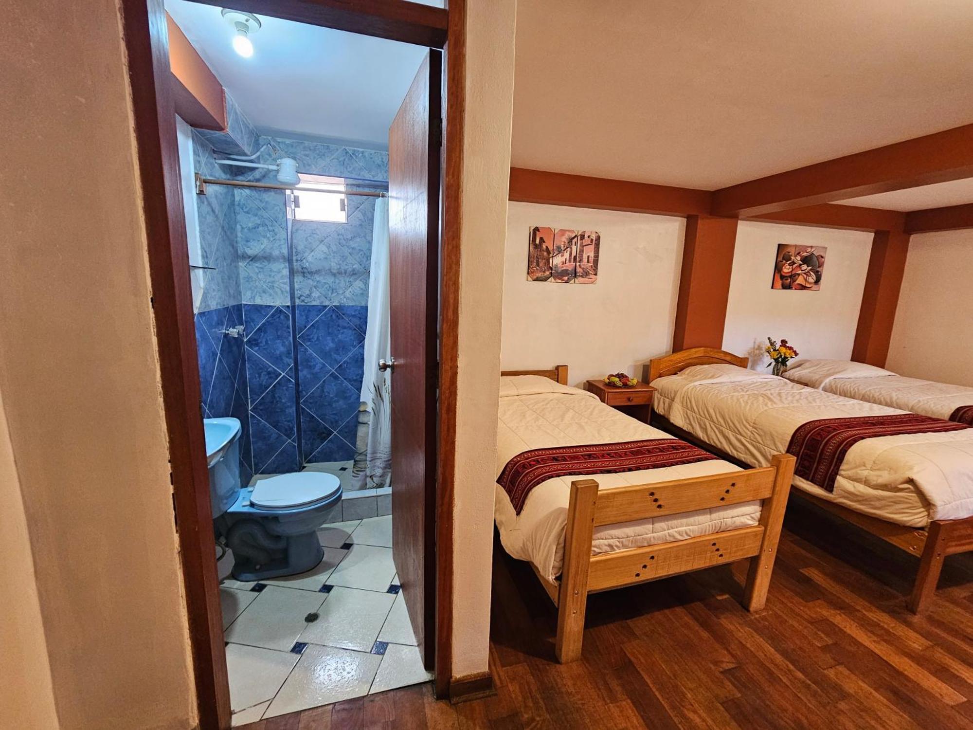 קוסקו Hostal Con Vista A La Ciudad Santa Ana מראה חיצוני תמונה