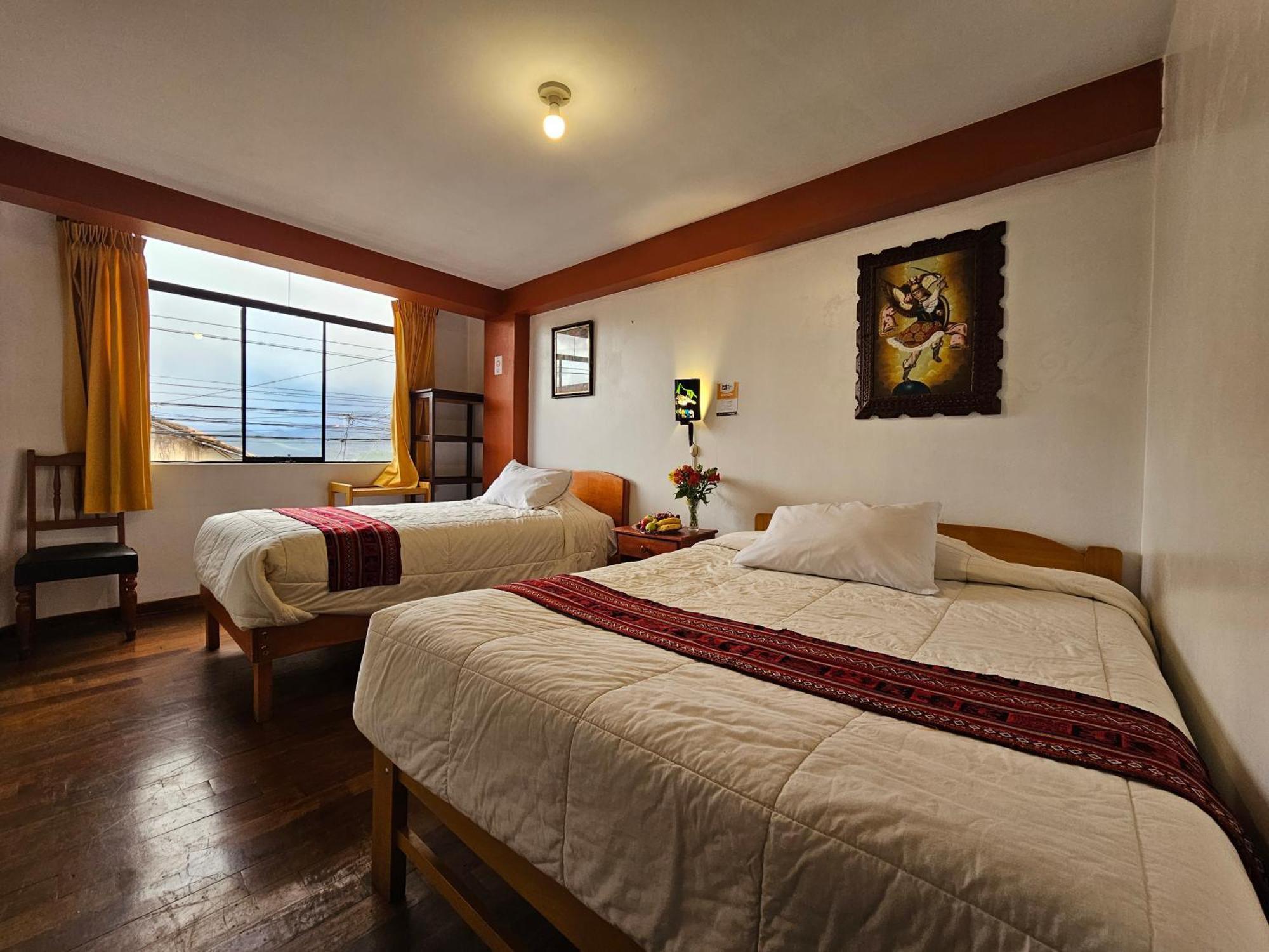 קוסקו Hostal Con Vista A La Ciudad Santa Ana מראה חיצוני תמונה
