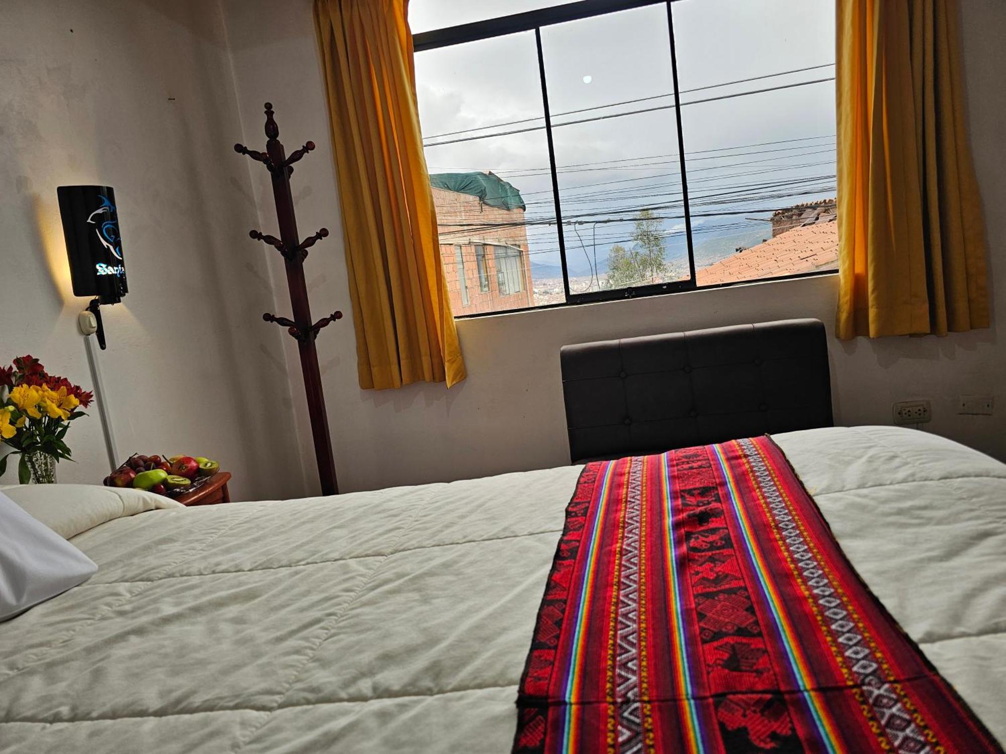 קוסקו Hostal Con Vista A La Ciudad Santa Ana מראה חיצוני תמונה