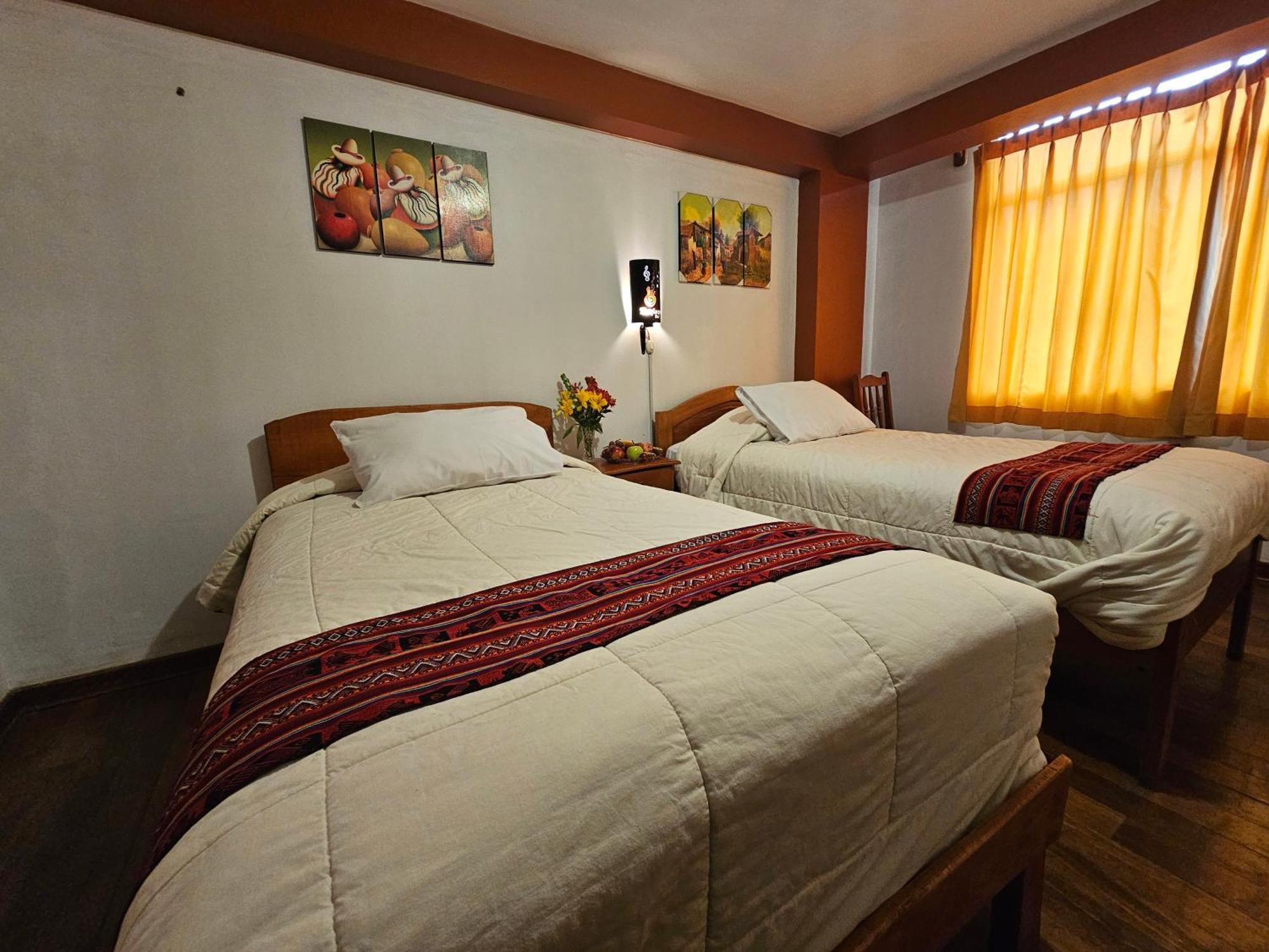 קוסקו Hostal Con Vista A La Ciudad Santa Ana מראה חיצוני תמונה