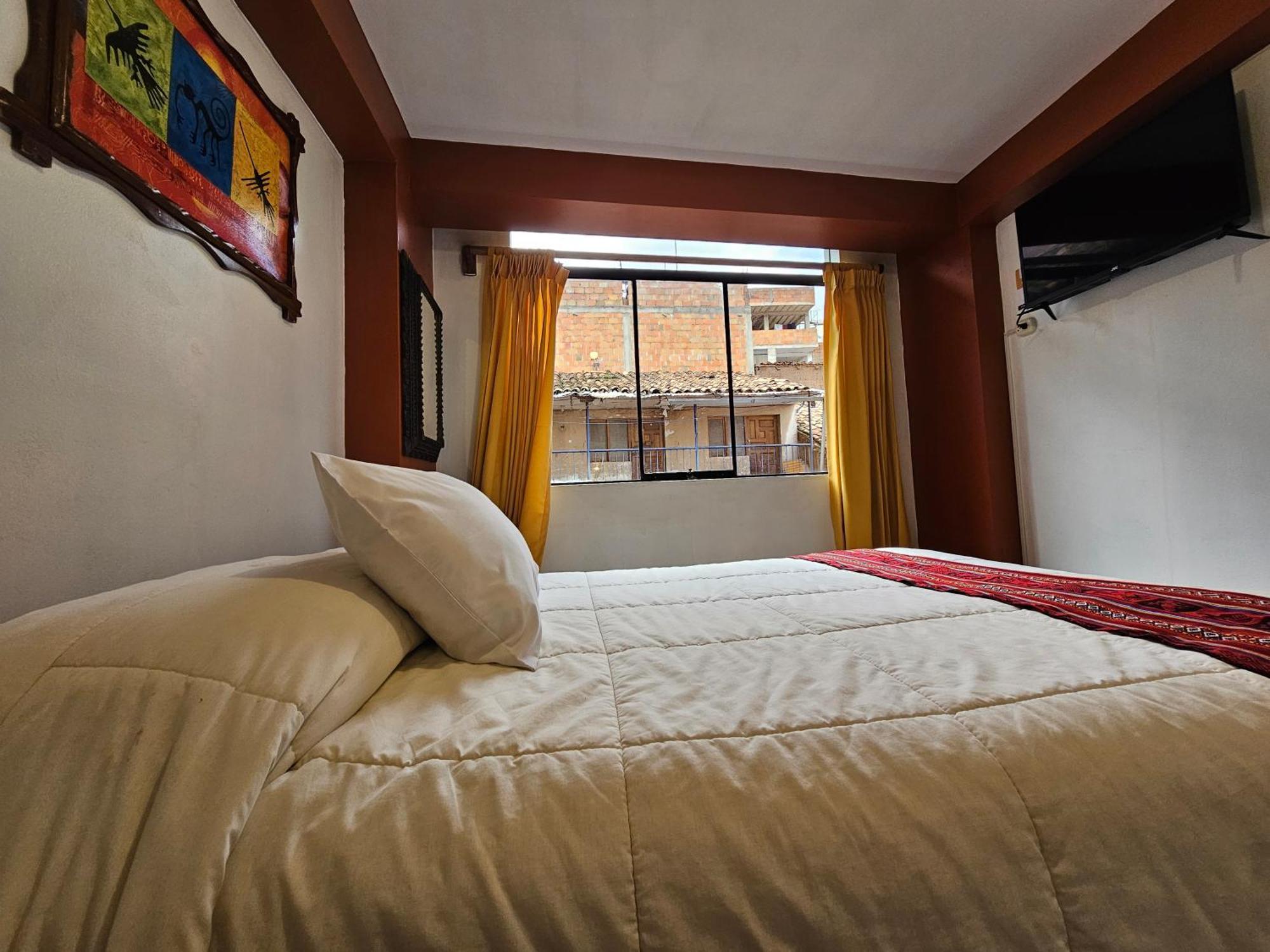 קוסקו Hostal Con Vista A La Ciudad Santa Ana מראה חיצוני תמונה