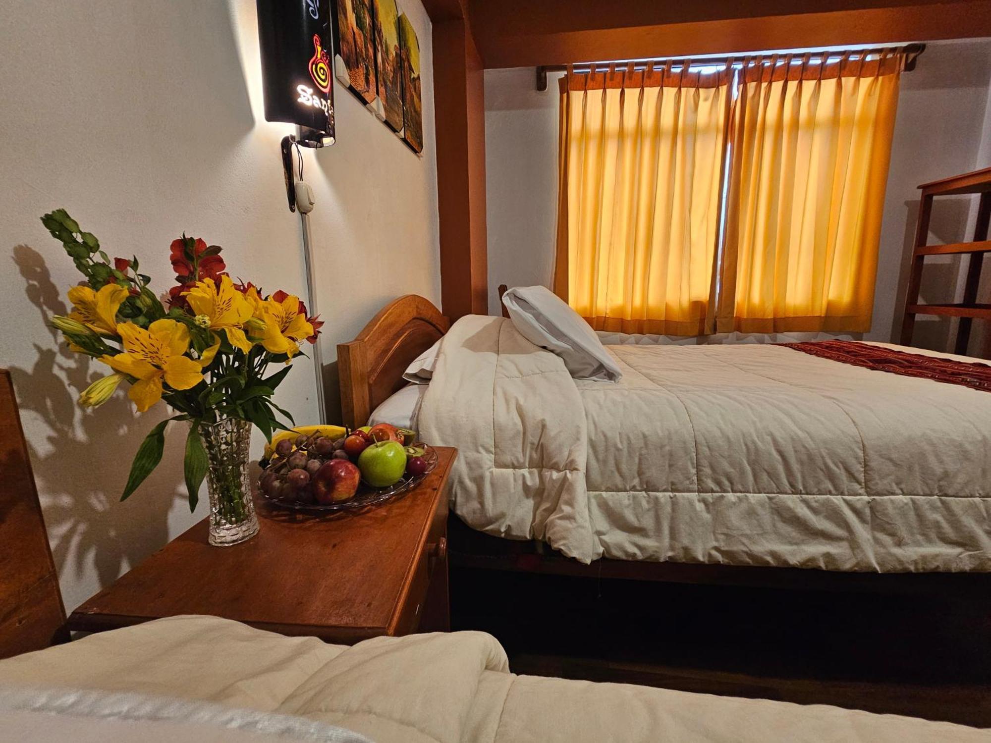 קוסקו Hostal Con Vista A La Ciudad Santa Ana מראה חיצוני תמונה