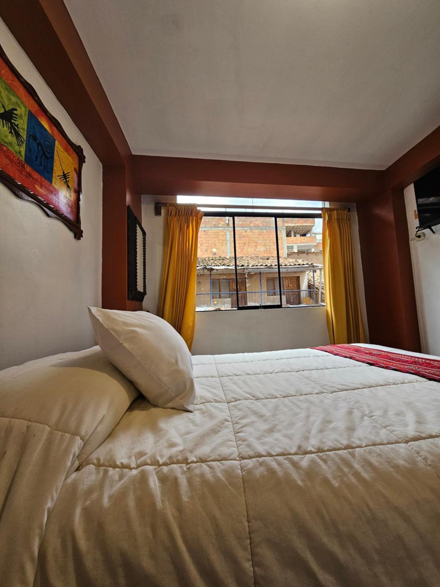 קוסקו Hostal Con Vista A La Ciudad Santa Ana מראה חיצוני תמונה
