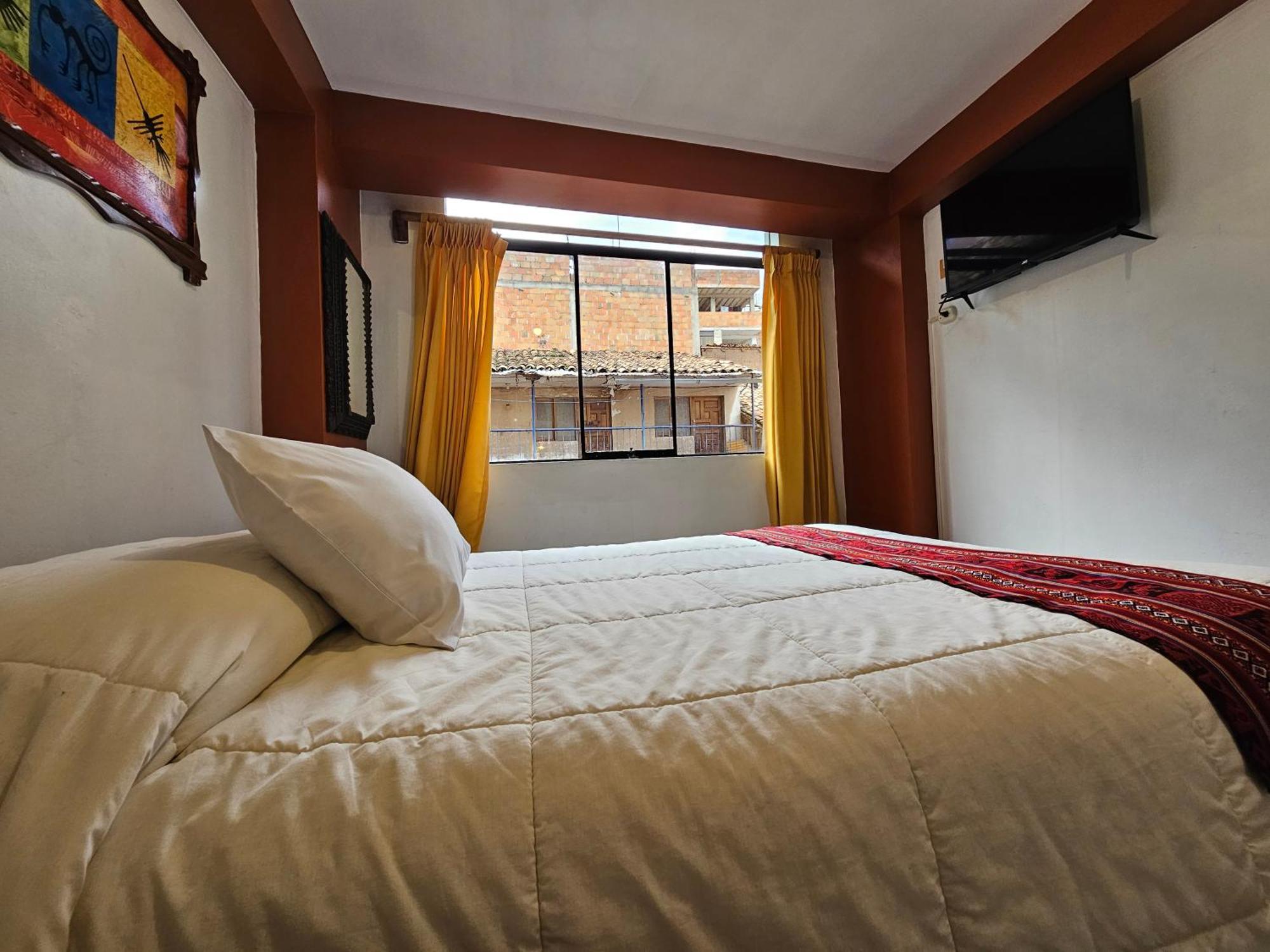 קוסקו Hostal Con Vista A La Ciudad Santa Ana מראה חיצוני תמונה