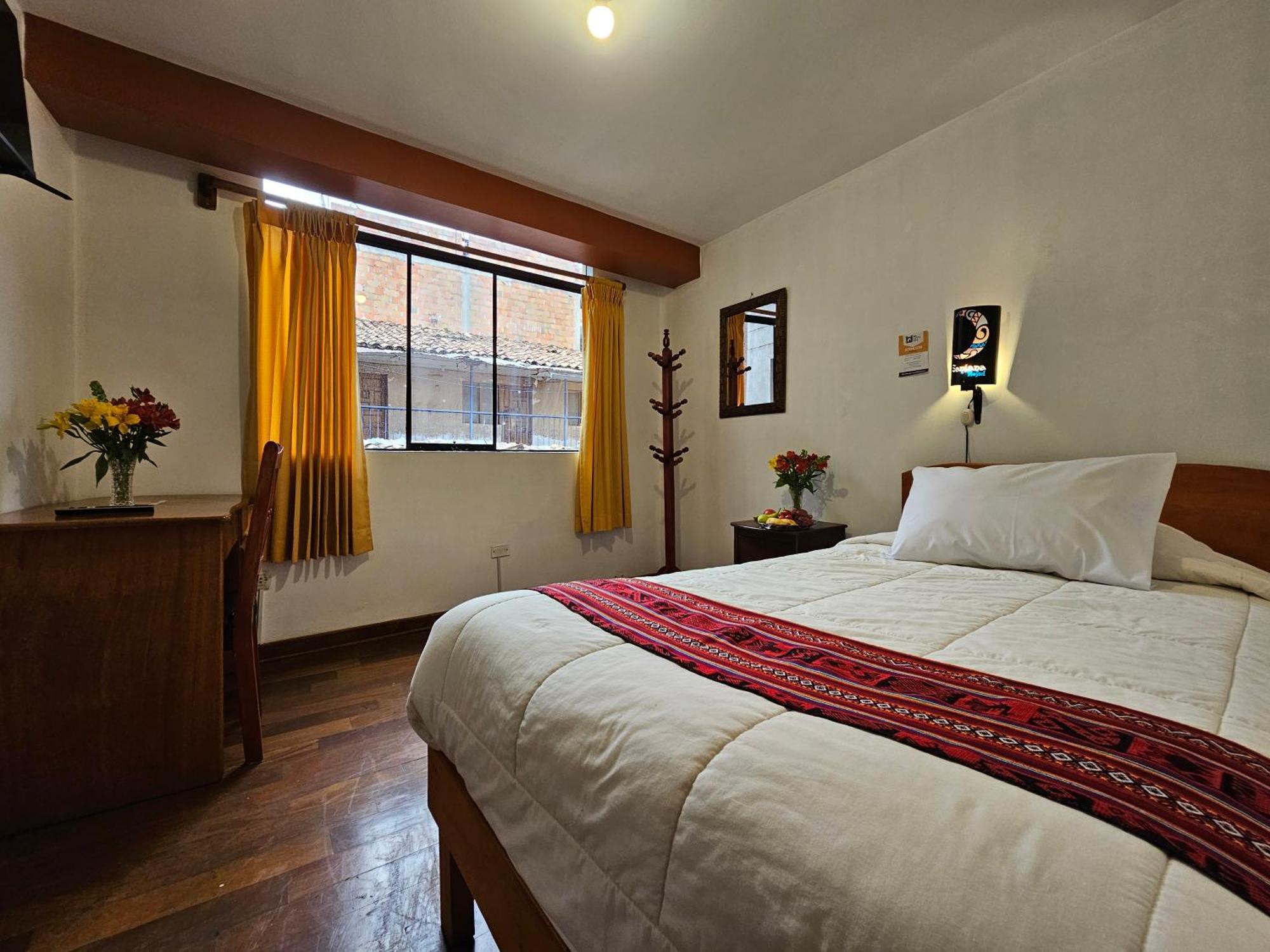 קוסקו Hostal Con Vista A La Ciudad Santa Ana מראה חיצוני תמונה
