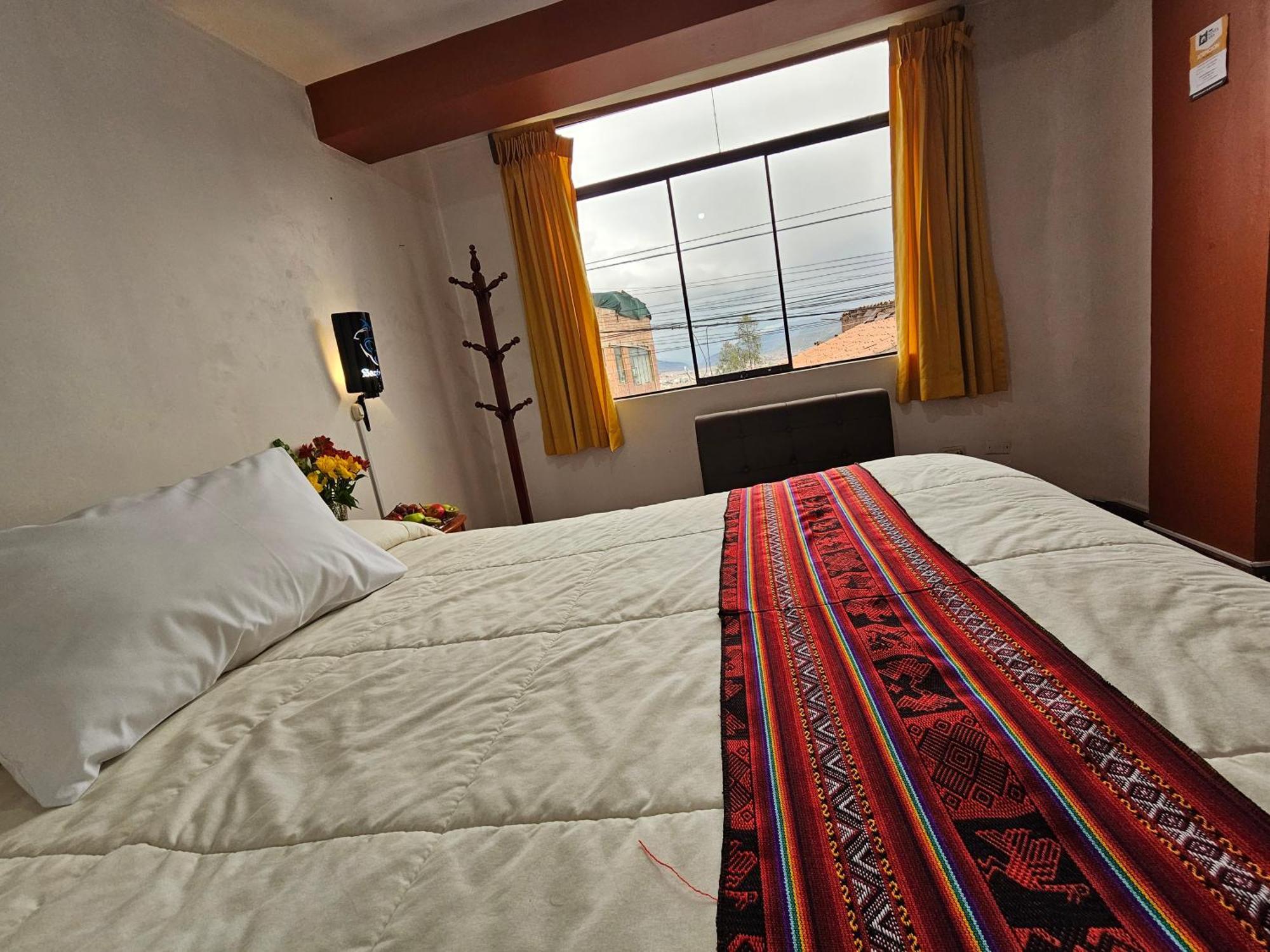 קוסקו Hostal Con Vista A La Ciudad Santa Ana מראה חיצוני תמונה