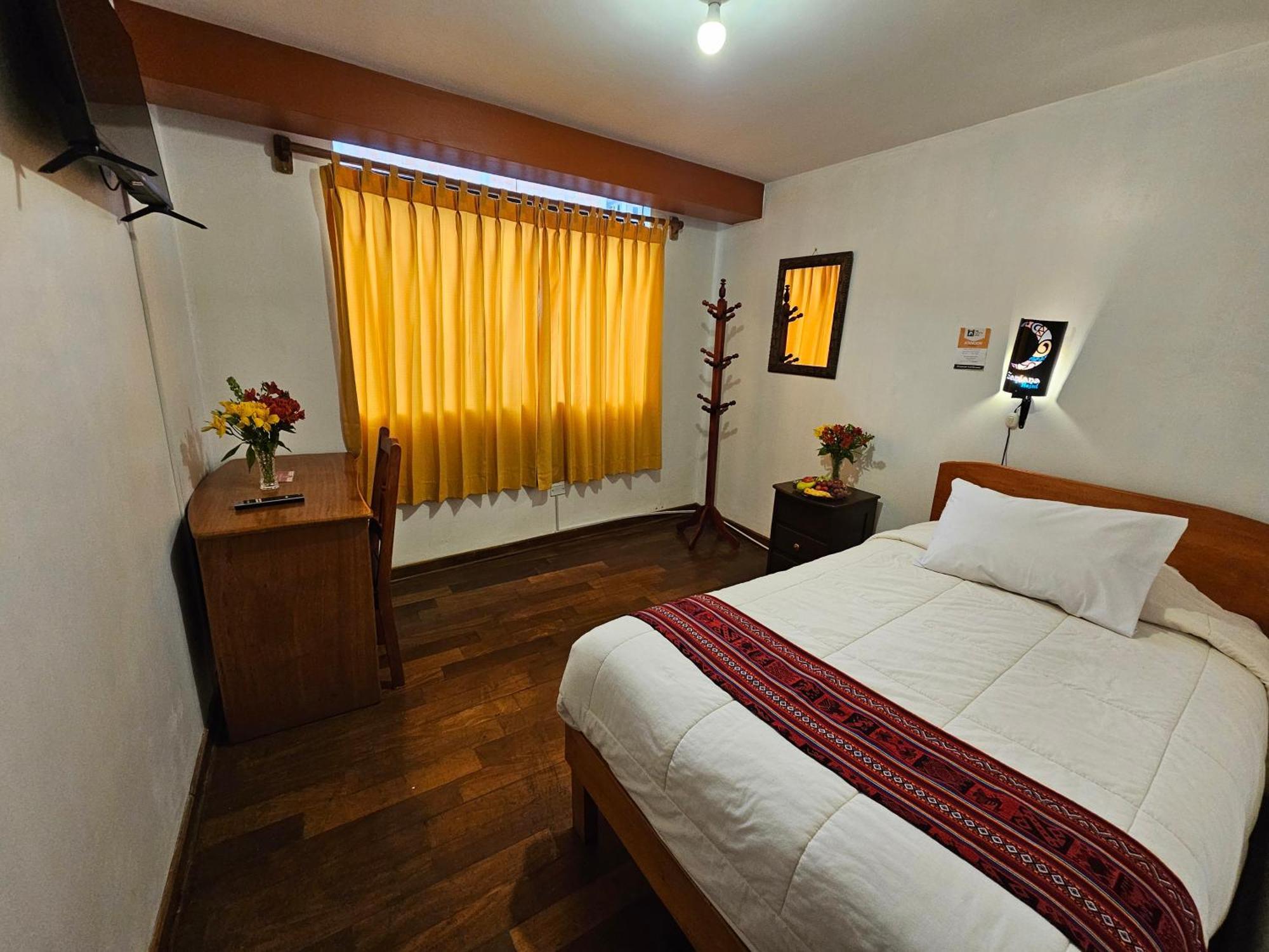 קוסקו Hostal Con Vista A La Ciudad Santa Ana מראה חיצוני תמונה