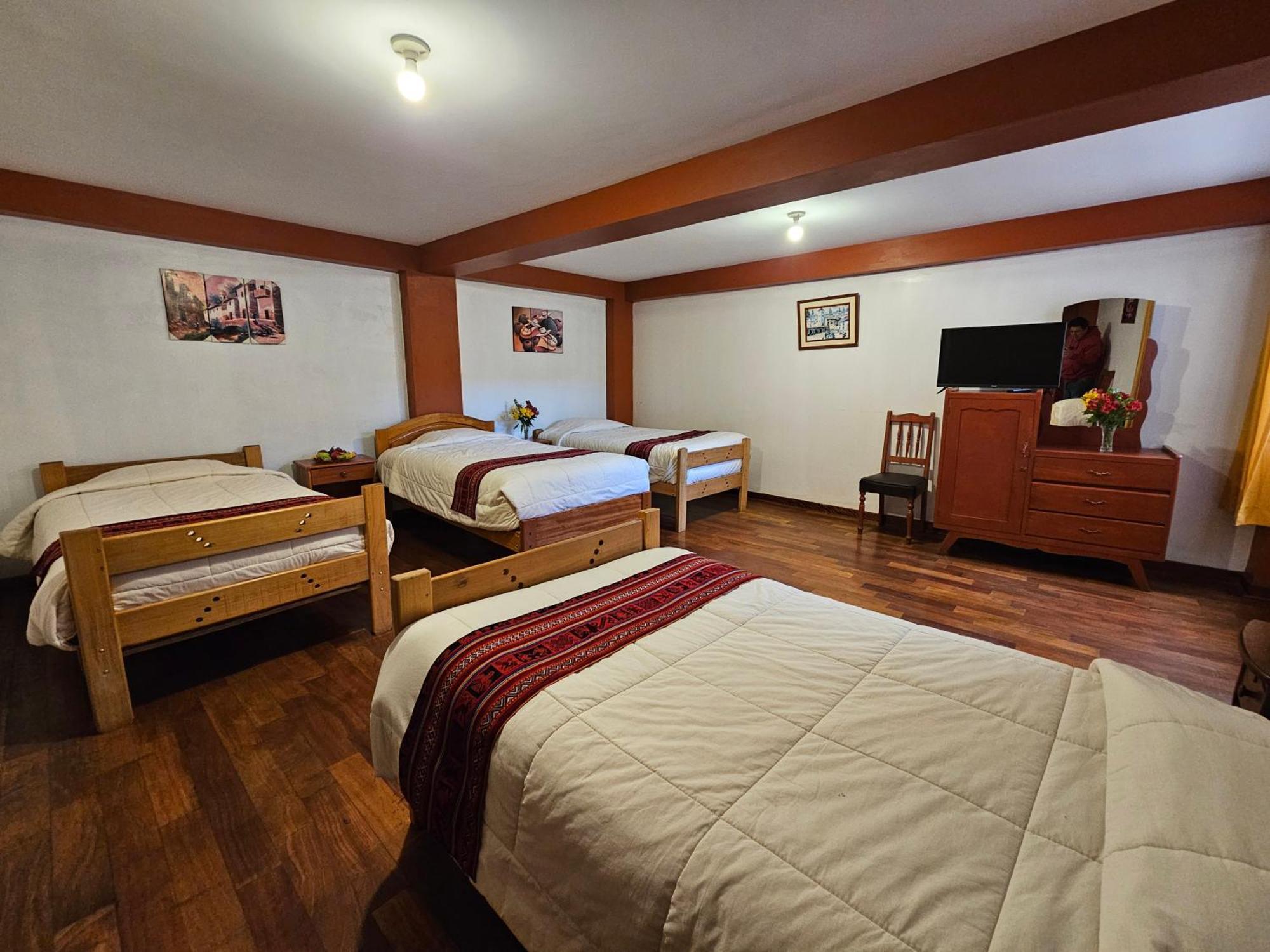 קוסקו Hostal Con Vista A La Ciudad Santa Ana מראה חיצוני תמונה