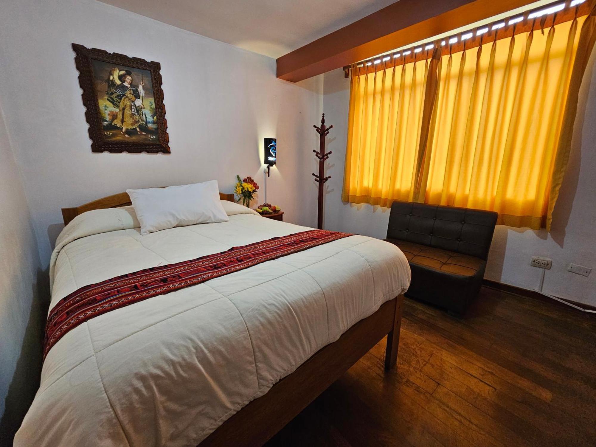 קוסקו Hostal Con Vista A La Ciudad Santa Ana מראה חיצוני תמונה