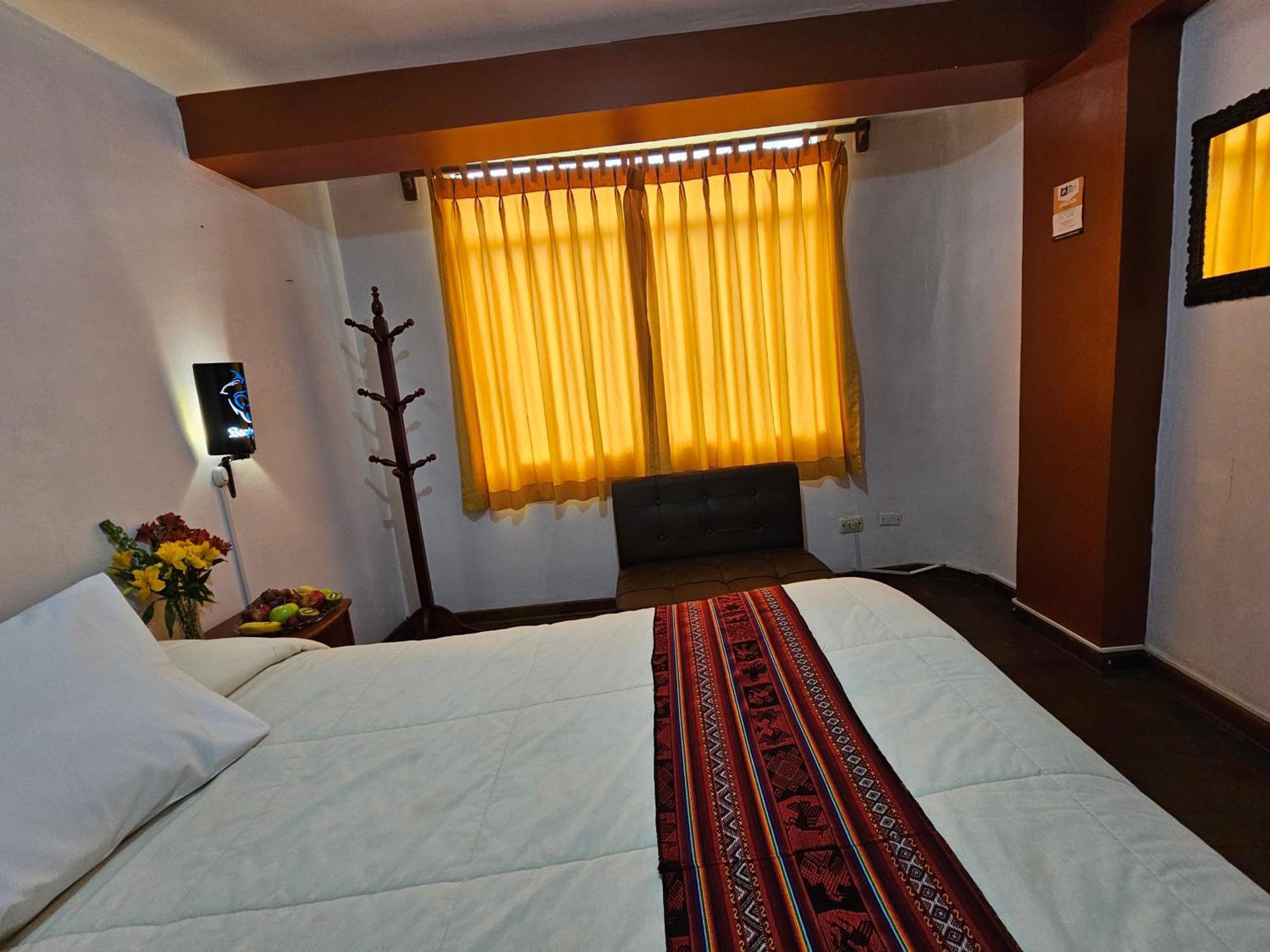 קוסקו Hostal Con Vista A La Ciudad Santa Ana מראה חיצוני תמונה