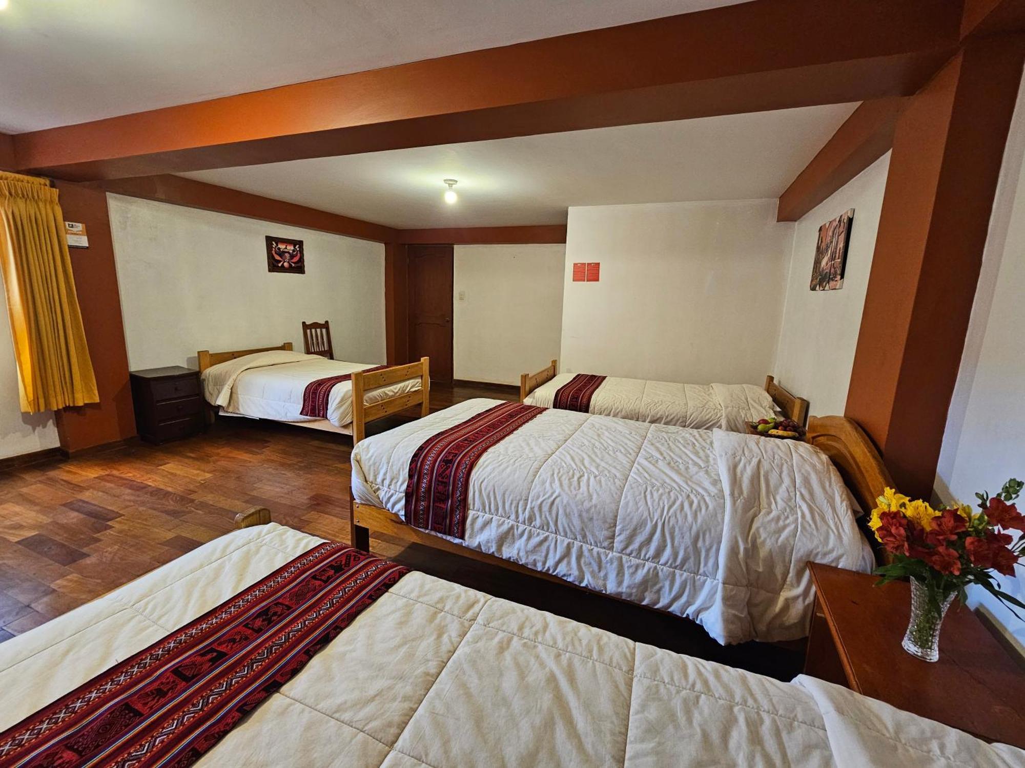 קוסקו Hostal Con Vista A La Ciudad Santa Ana מראה חיצוני תמונה