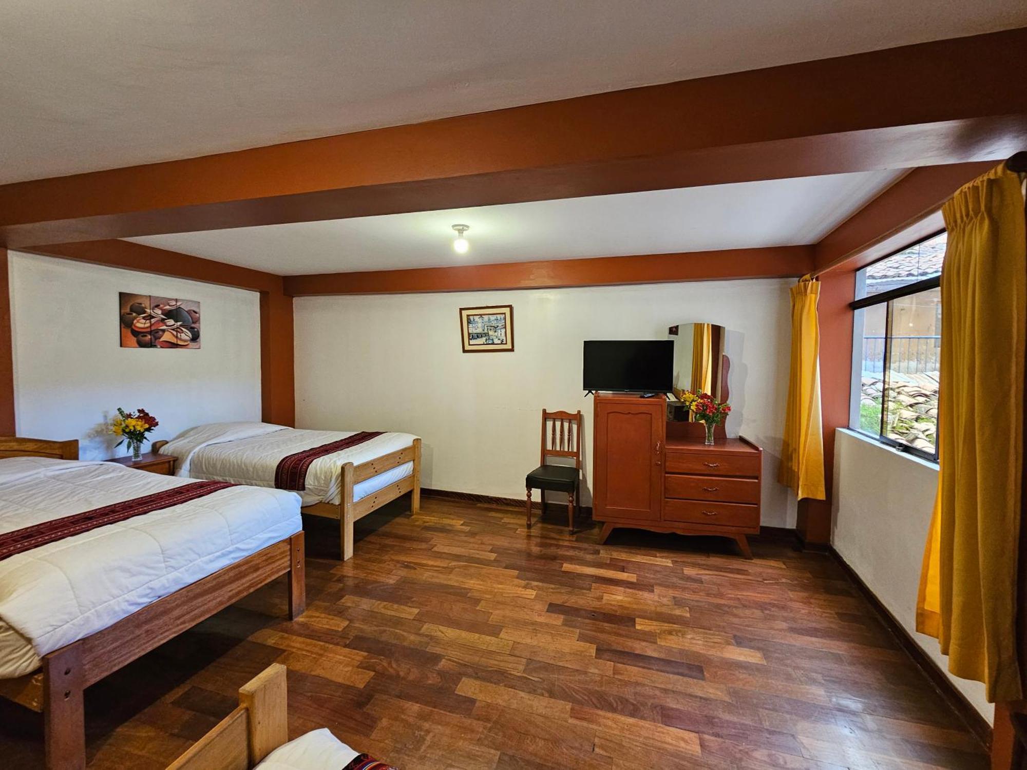 קוסקו Hostal Con Vista A La Ciudad Santa Ana מראה חיצוני תמונה