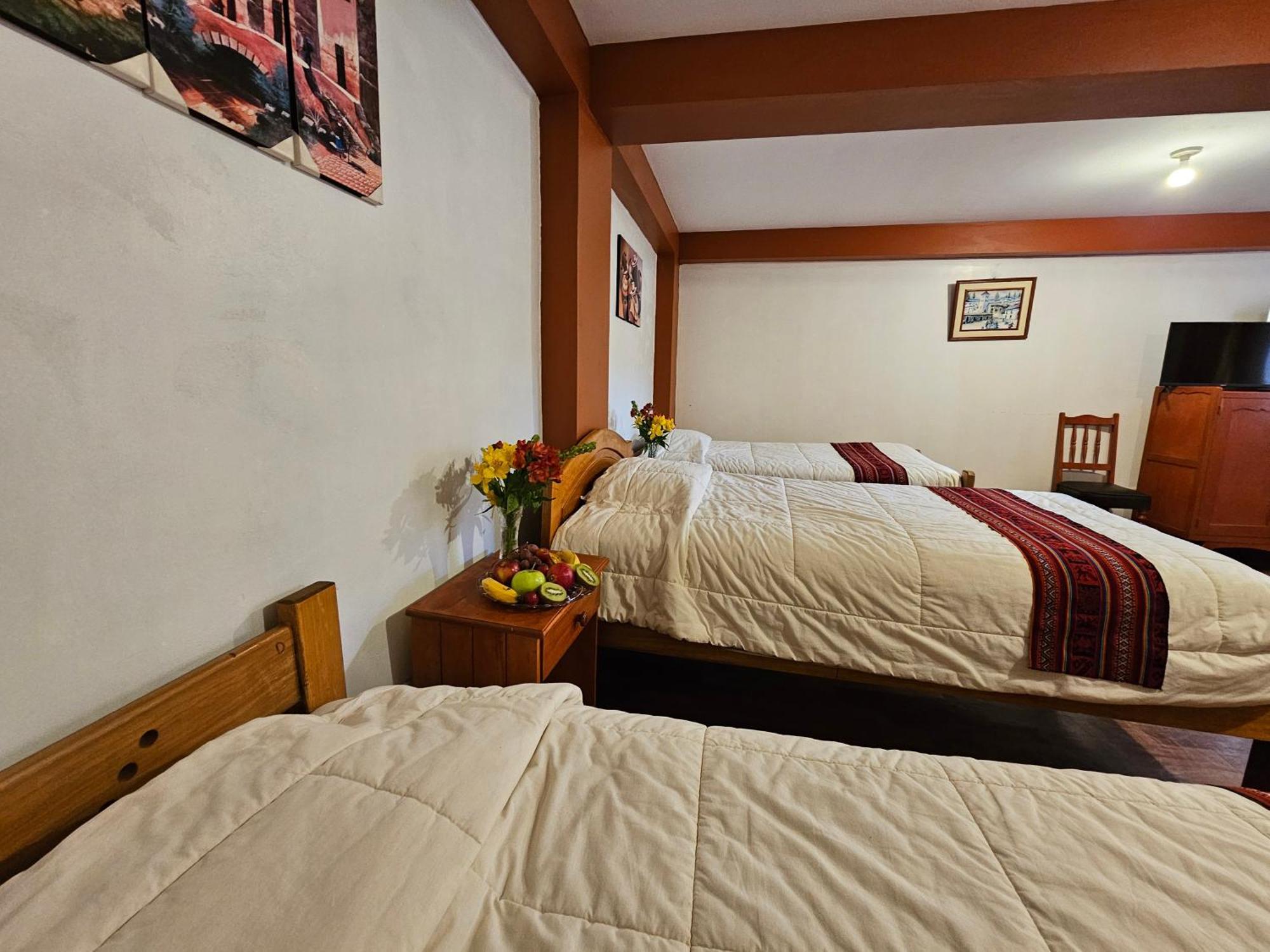 קוסקו Hostal Con Vista A La Ciudad Santa Ana מראה חיצוני תמונה